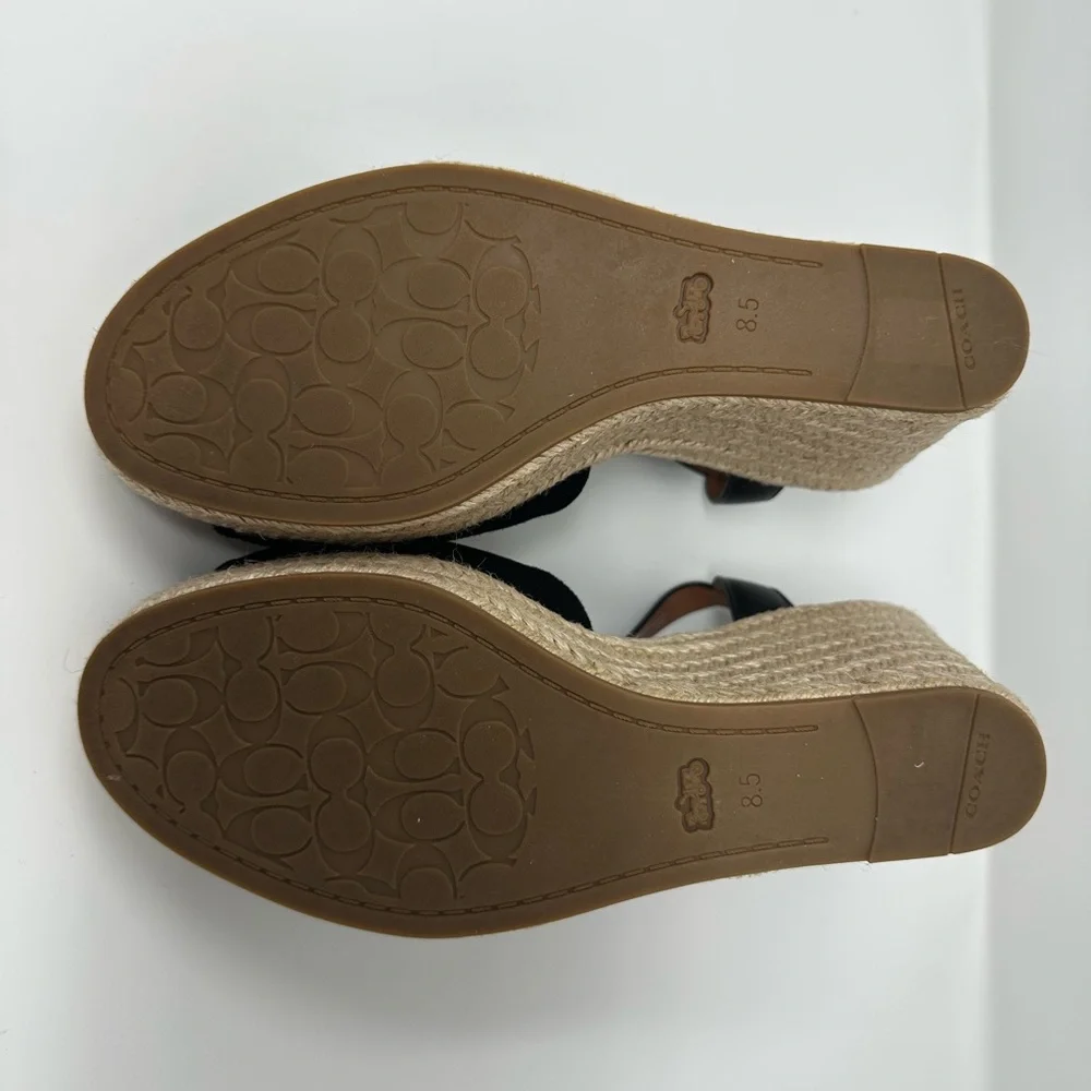 COACH Wedges Size 8.5 - Picture 7 of 8